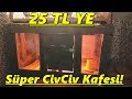 25 TL ye Süper CivCiv Kafesi..!-/Çok Az Maliyet İle Kafes Yapmak.!/#Tekirdağ-/#Süleymanpaşa