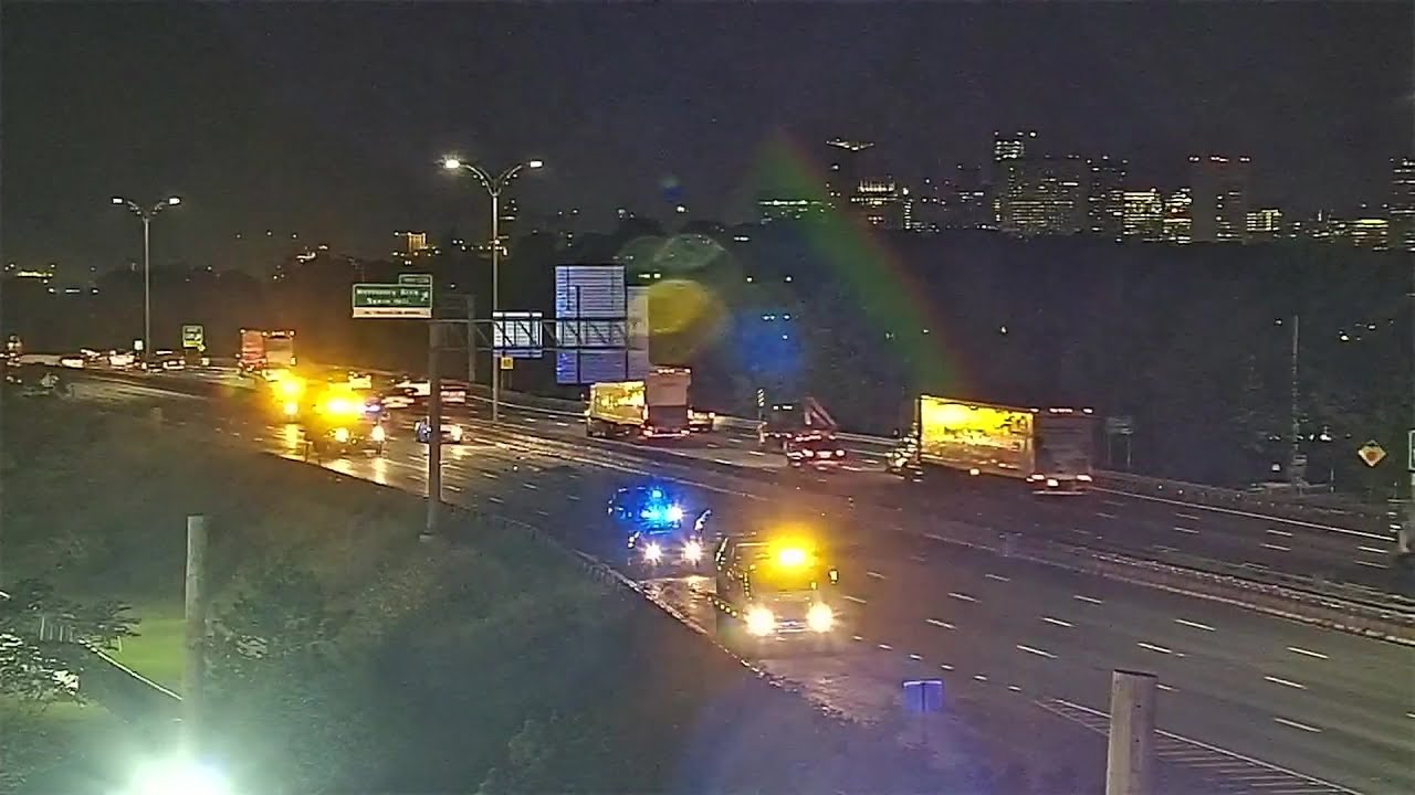 Arrest made after pedestrian killed in overnight crash on I-93 - YouTube