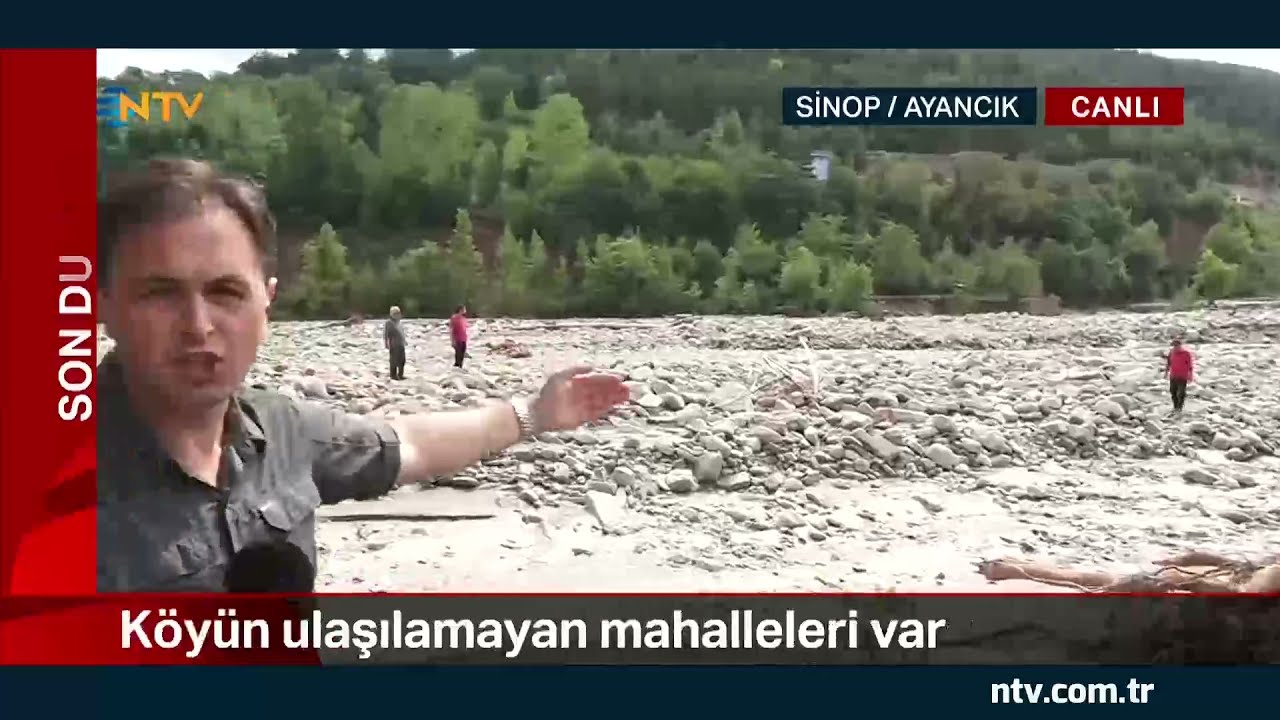 NTV ekibi karadan ulaşımın olmadığı köyde: Babaçay haritadan silindi
