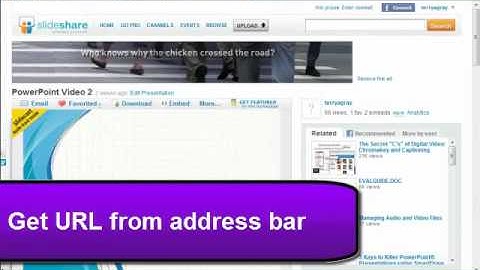How to use the Slideshare Mashup Tool in Blackboard 9