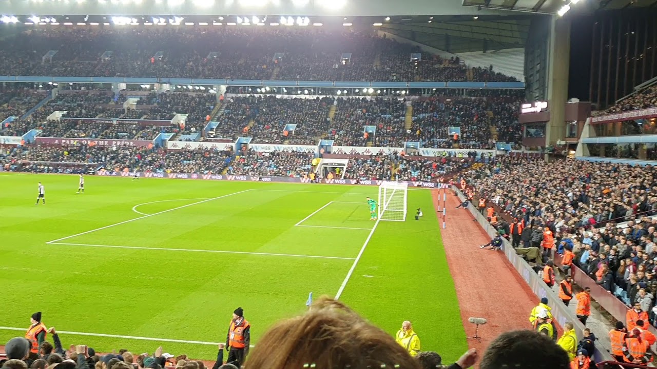 Newcastle United fans Villa Park YouTube
