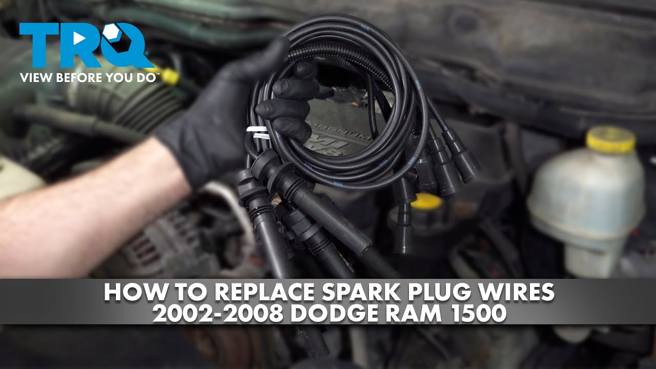 How to Replace Spark Plug Wires 2002-2008 Dodge RAM 