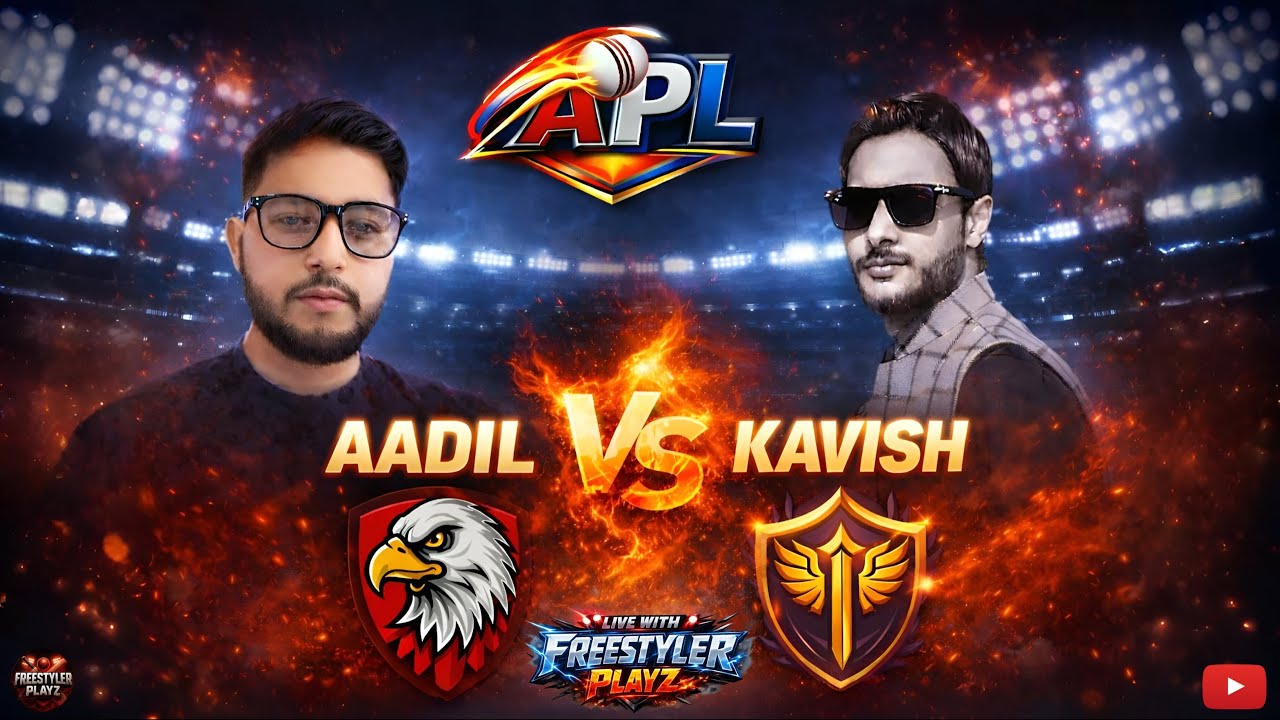Aadil Raja Kavish vs Aadil Raja 😱 APL Season 2 Final - YouTube