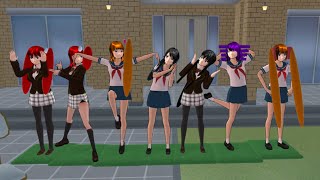 Let's make a hairstyle in yandere simulator sakura school version.