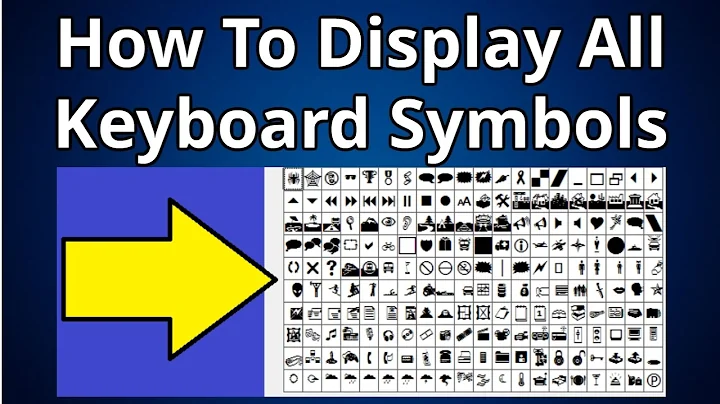 How To Display All Keyboard Symbols - DayDayNews