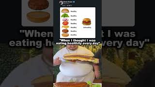 Technically it’s a salad 🍔🥗 #shorts #funny #meme