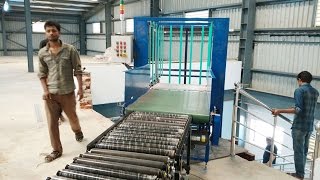 Z Type Vertical Lift Conveyor Lifting Tea Bags From Ground Floor to 1st Floor