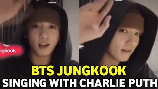 Bts Jungkook Surprise Appearance At Charlie Puth Concert Jungkook Performing Left And Right