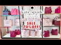 ♠️KATE SPADE OUTLET 70%OFF SALE‼️HANDBAGS WALLETS & ACCESSORIES*SHOP WITH ME💟
