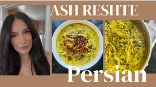 Ash Reshte Quick Version~ Authentic Persian noodle and whey soup