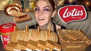 BISCOFF BLONDIE, CAKE, COOKIES, AND BISCOFF BUTTER MUKBANG (Vegan) (No Talking)