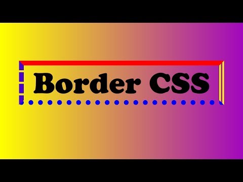 Border CSS Bangla Tutorial