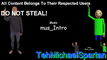 Baldi Basics Has a Sparta Metro RMTB Remix