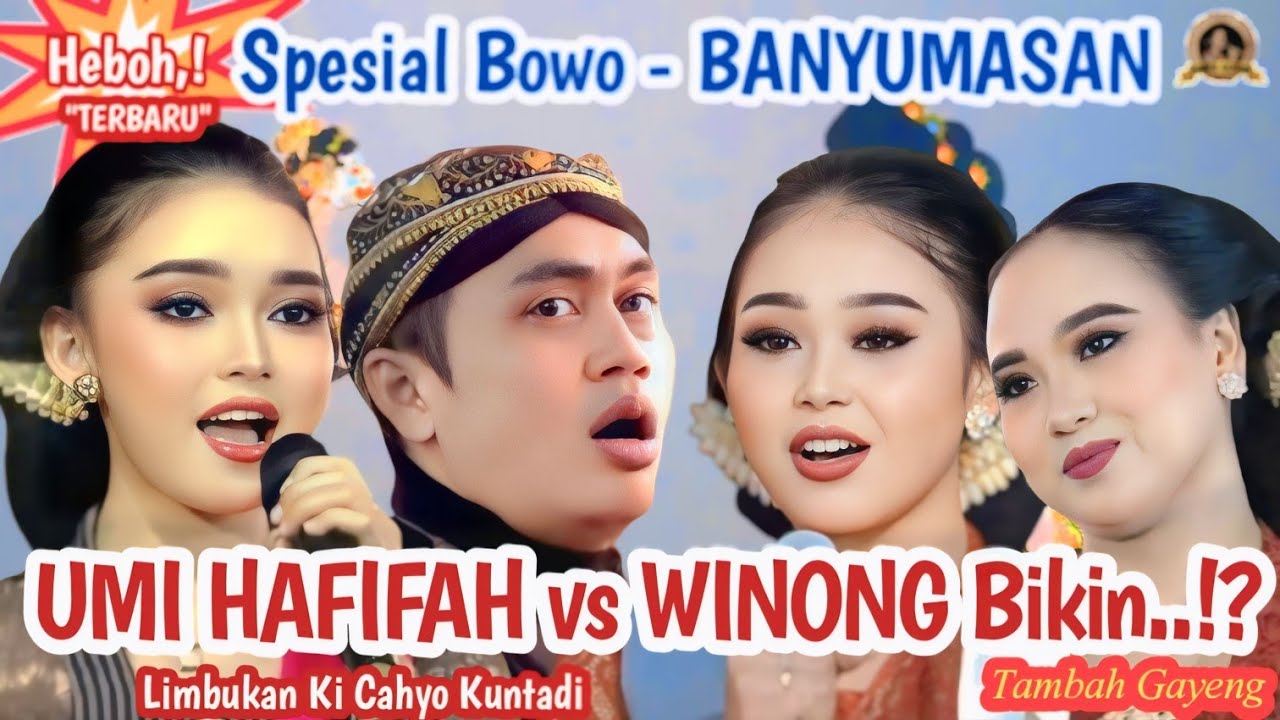 UMI HAFIFAH/Ratu PODANG KUNING Bowo : Pangkur Banyumasan ~ Tampil Heboh,! | 