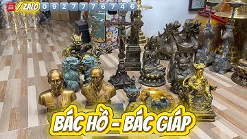 Tượng Bác Hồ _ Bác Giáp _ thánh giá đồng _ nữ thần tự do. Clip ngày 10/11/2025 #đồcổ #dodongxua 