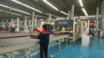 Shanghai #Dinglong FFG 。 #Flexo folder gluer inline machine. #Fixed FFG
