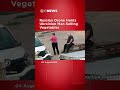Russian Drone Hunts Ukrainian Man Selling Vegetables