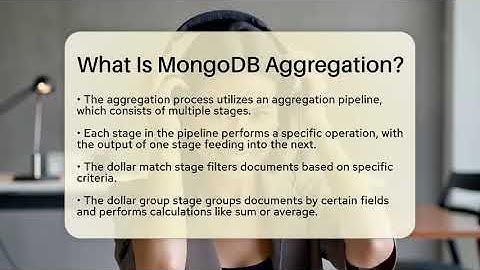 What Is MongoDB Aggregation? - Emerging Tech Insider