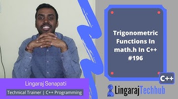 Trigonometric Functions In math.h In C++ #196