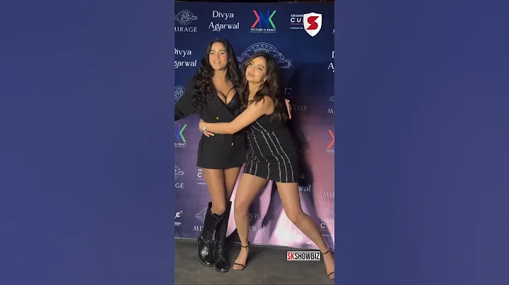 Poonam Pandey & Divya Agarwal Spotted Today at Birthday Party 🔥 #poonampandey #divyaagrawal #shorts