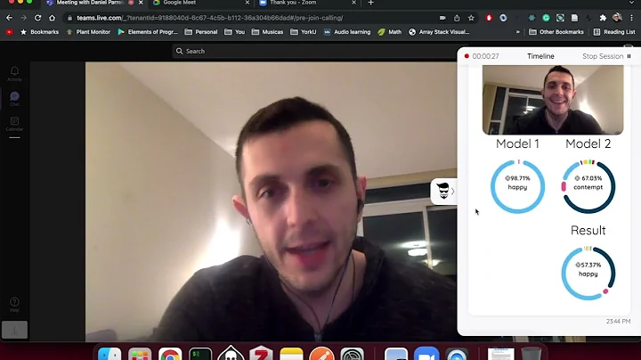 Expression Detection - Chrome Extension