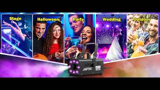 Create Amazing Party Effects with the AGPTEK Fog Machine 600W
