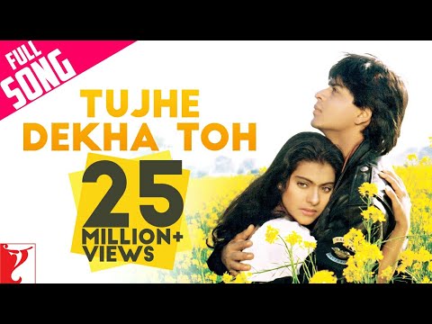 Tujhe Dekha To - Song - Dilwale Dulhania Le Jayenge - Shahrukh Khan | Kajol