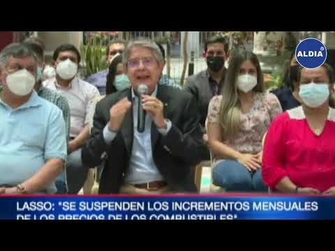 Mensaje del presidente Guillermo Lasso