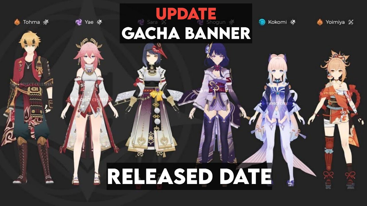 Upcoming Banner 1.7 - 2.1 | Genshin Impact - YouTube