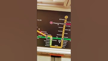 INTERACTIVE MAP IN TORONTO SUBWAY CAR