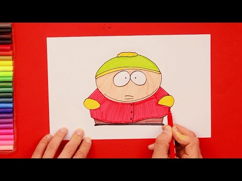 Video: How To Draw Eric Cartman In Stages