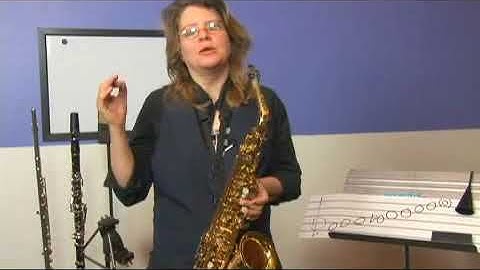 Saxophone B Dorian Mode