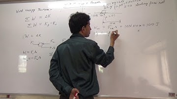 IIT JEE Physics 09 Work Energy Power 03 HC Verma Problem no 10 || by Abhishek Kumar Physics