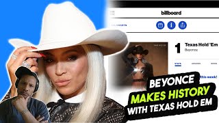 Beyoncé Makes History 1st Black Woman To Debut at #1 On Billboard Charts with TEXAS HOLD 'EM by beatGrade 1,517 views 2 months ago 11 minutes, 19 seconds