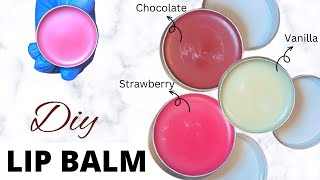 Stop Buying Lip Balm and make yours with just 3 ingredients !!!