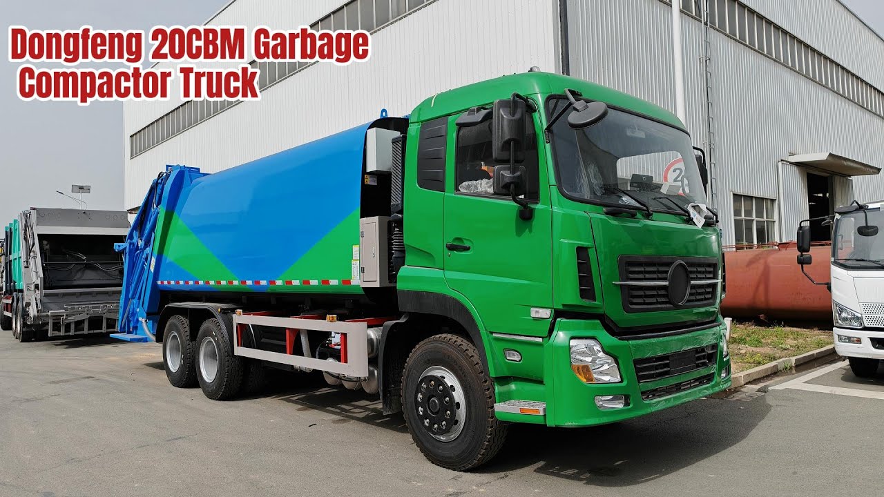 Dongfeng 20CBM Garbage Compactor Truck for City Waste Management