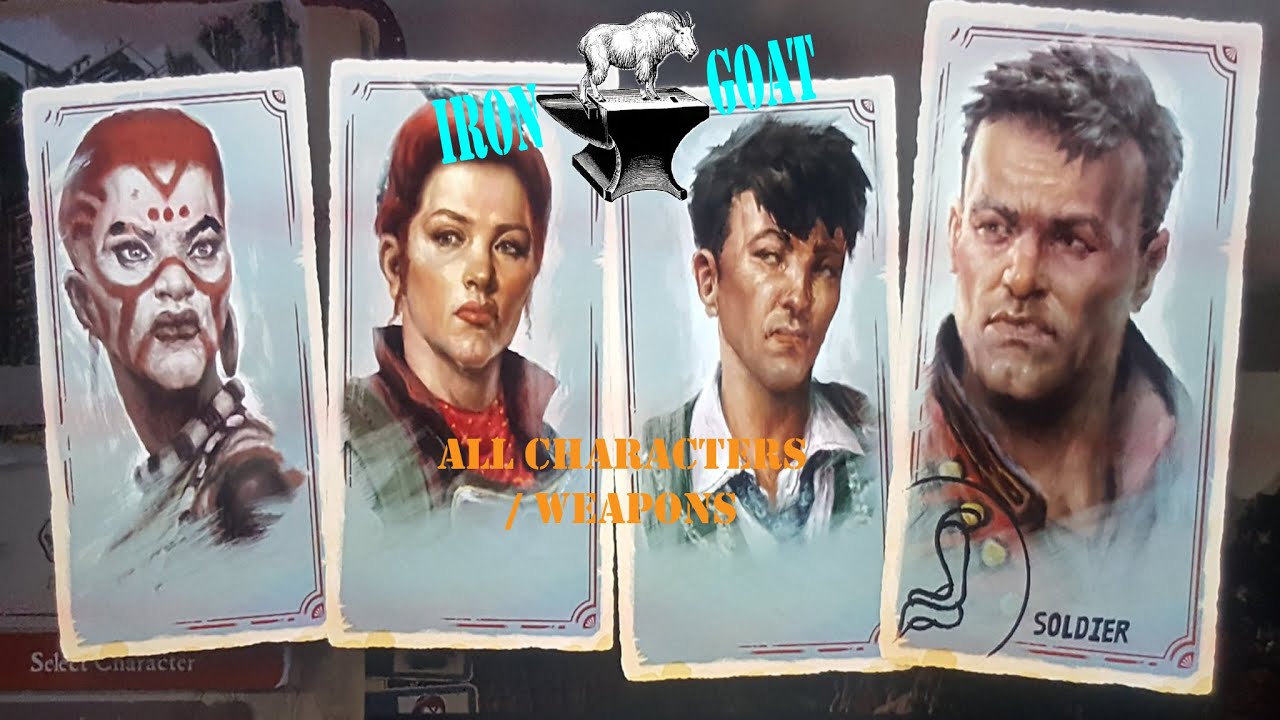 Strange Brigade - All Characters / Weapons