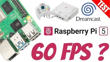 RASPBERRY PI 5 : SEGA DREAMCAST @ 60FPS ?! | RECALBOX TESTS (ENGLISH)