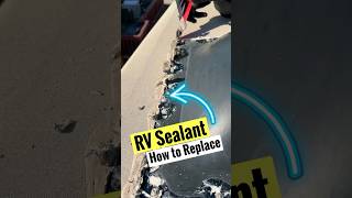 Replacing Sealant On Rv Roof