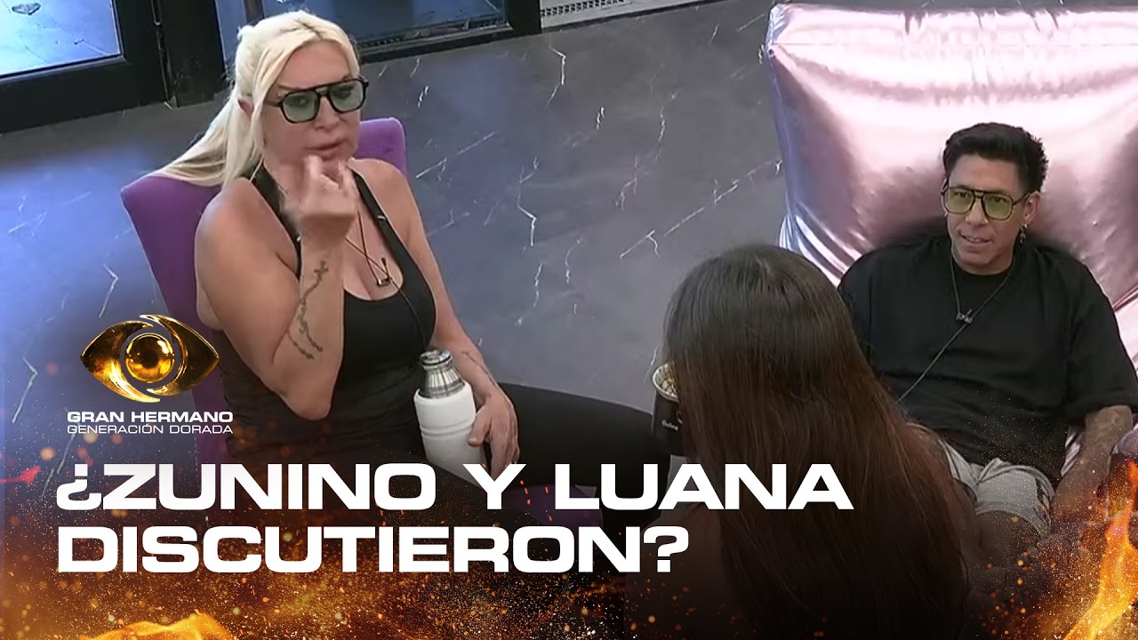 A Luana no le gustó el pico de Zunino, ni tampoco que le diga 