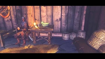 Skyrim PC with ENB and various Texture and Climate Mods Gameplay