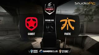 ELEAGUE Major 2017 - Gambit vs. Fnatic (Mapa 1 - Cache) - Narração PT-BR