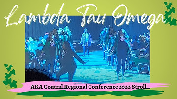 AKA STROLL | CRC2022: Lambda Tau Omega Stroll ("Emerald City Sequence" by Richard Pryor, "The Wiz")