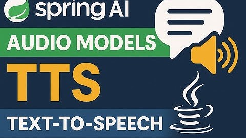 Spring AI + Audio Models (TTS): Text-to-Speech Made Easy in Java | Full Setup & Demo