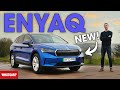 New skoda enyaq review  big changes for electric suv  what car