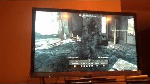 Predator Missile hits Stealth Bomber in MW3