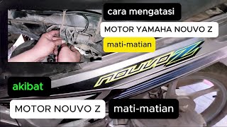 The causes of a Yamaha Nouvo Z that keeps stalling out