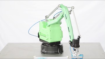 Picking face mask robot