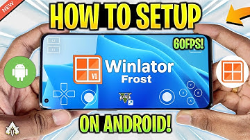 NEW 🔥 WINLATOR FROST V1 - SETUP/SETTINGS/GAMEPLAY | BEST WINDOWS EMULATOR ANDROID