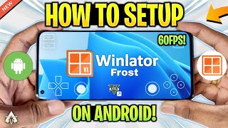 NEW 🔥 WINLATOR FROST V1 - SETUP/SETTINGS/GAMEPLAY | BEST WINDOWS EMULATOR ANDROID screenshot 3